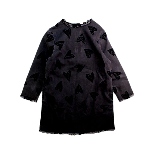A Black Long Sleeve Dresses from Stella McCartney in size 4T for girl. (Front View)