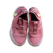 A Pink Sneakers from Converse in size 6T for girl. (Back View)