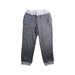 A Grey Sweatpants from Petit Bateau in size 4T for girl. (Front View)