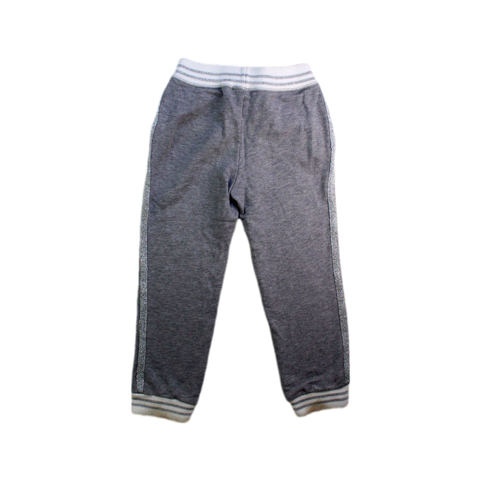 A Grey Sweatpants from Petit Bateau in size 4T for girl. (Back View)
