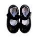 A Black Dress Shoes from Stride Rite in size 18-24M for girl. (Back View)