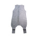 A Grey Sleepsacs from Love To Dream in size 6-12M for neutral. (Back View)
