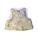 A Gold Dress Up Vests from Mides in size 6-12M for neutral. (Back View)