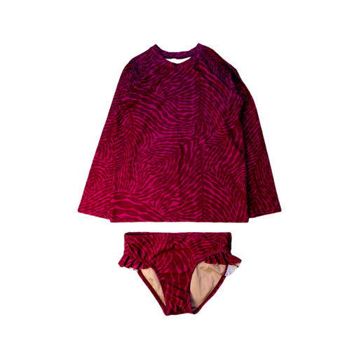 A Red Swim Sets from Mott50 in size 6T for girl. (Front View)