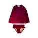 A Red Swim Sets from Mott50 in size 6T for girl. (Front View)