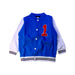 A Blue Lightweight Jackets from Petit Bateau in size 2T for boy. (Front View)