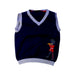 A Navy Sweater Vests from The Little White Company in size 2T for boy. (Front View)