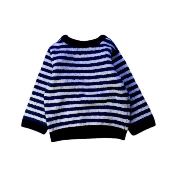A Blue Long Sleeve Tops from Jacadi in size 2T for girl. (Back View)