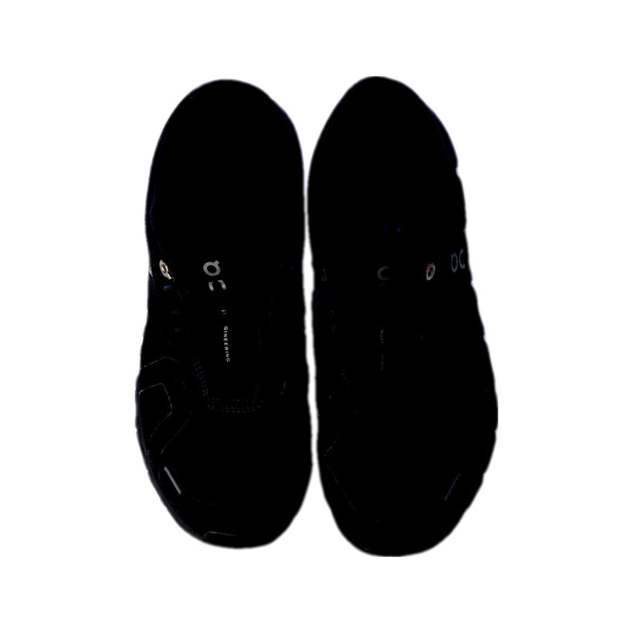 A Black Sneakers from On in size 12Y for neutral. (Back View)