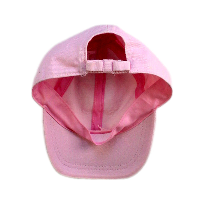 A Pink Caps from Jacadi in size 4T for girl. (Back View)