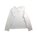 A White Long Sleeve Tops from Petit Bateau in size 6T for girl. (Back View)