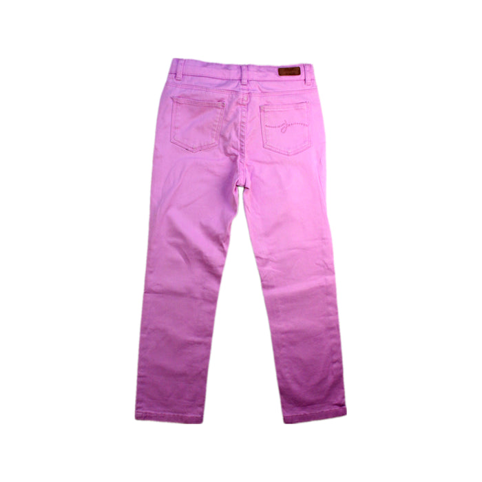 A Pink Casual Pants from Jacadi in size 5T for girl. (Back View)
