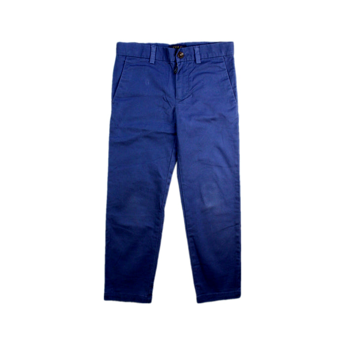 A Blue Casual Pants from Polo Ralph Lauren in size 4T for boy. (Front View)