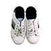 A White Sneakers from Nautica in size 7Y for boy. (Back View)