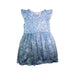 A Blue Sleeveless Dresses from Seed in size 8Y for girl. (Front View)