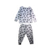 A Grey Pyjama Sets from Mothercare in size 2T for boy. (Back View)