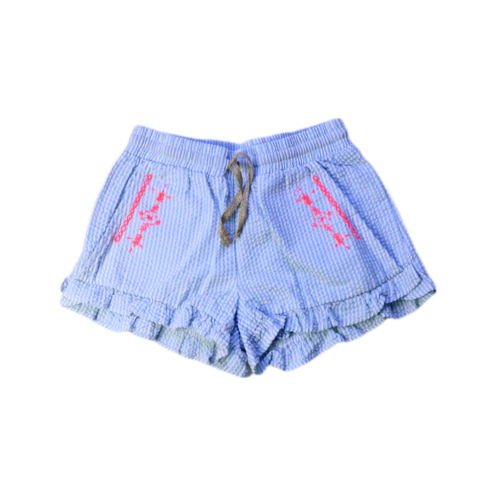 A Blue Shorts from Billieblush in size 6T for girl. (Front View)