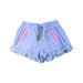 A Blue Shorts from Billieblush in size 6T for girl. (Front View)