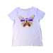 A White Short Sleeve T Shirts from Boden in size 6T for girl. (Front View)