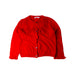 A Red Cardigans from Momonittu in size 6T for girl. (Front View)