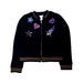 A Black Lightweight Jackets from Monsoon in size 5T for girl. (Front View)