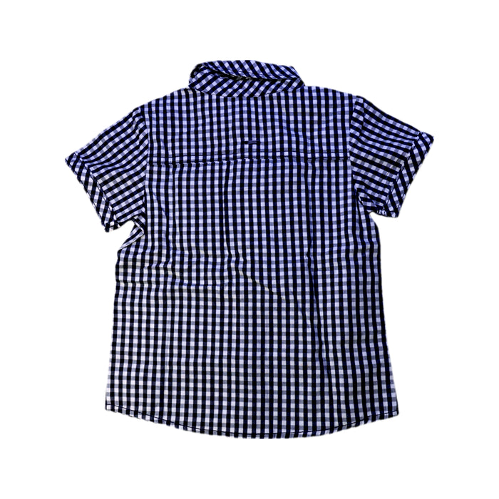 A Black Short Sleeve Shirts from Milkshake in size 4T for boy. (Back View)