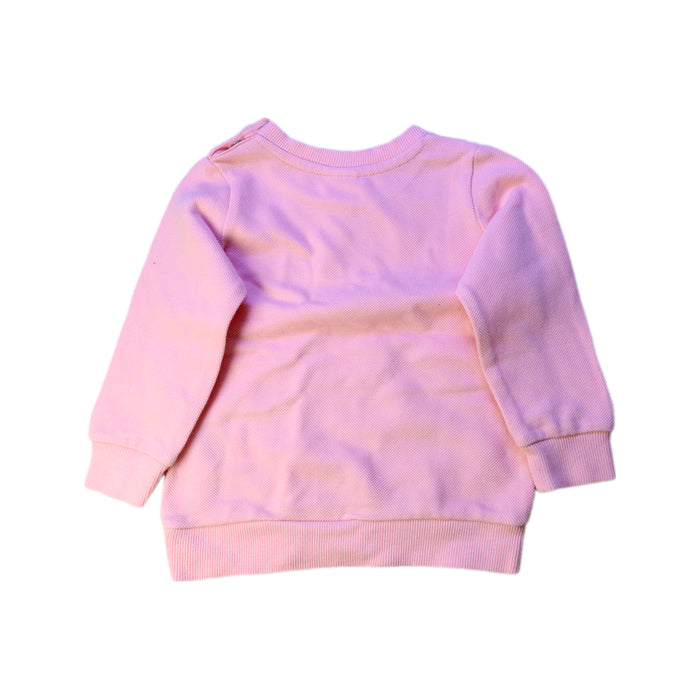 A Pink Crewneck Sweatshirts from Seed in size 12-18M for boy. (Back View)
