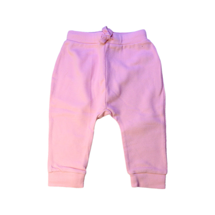 A Pink Sweatpants from Seed in size 12-18M for girl. (Front View)