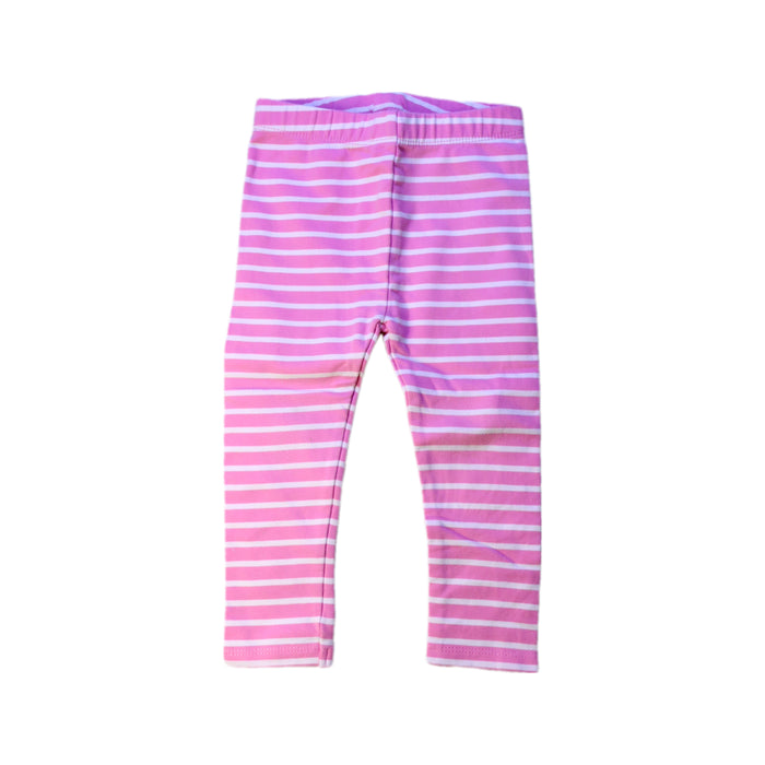 A Pink Leggings from Seed in size 12-18M for girl. (Front View)
