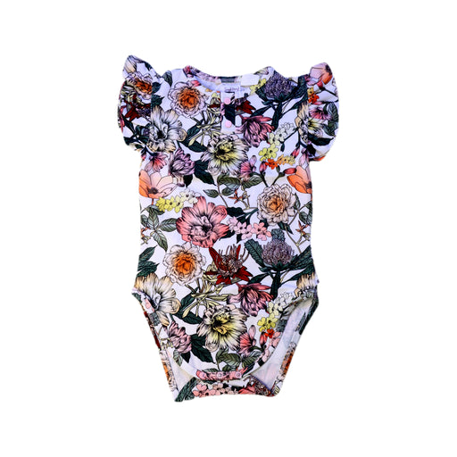 A Multicolour Short Sleeve Bodysuits from Snuggle Hunny in size 2T for girl. (Front View)