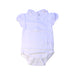 A White Short Sleeve Bodysuits from Jojo Maman Bébé in size 18-24M for girl. (Front View)