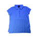 A Blue Short Sleeve Polos from Polo Ralph Lauren in size 8Y for girl. (Front View)