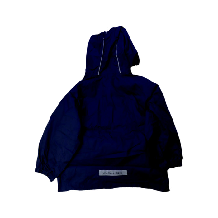 A Navy Rain Jackets from Jojo Maman Bébé in size 4T for boy. (Back View)