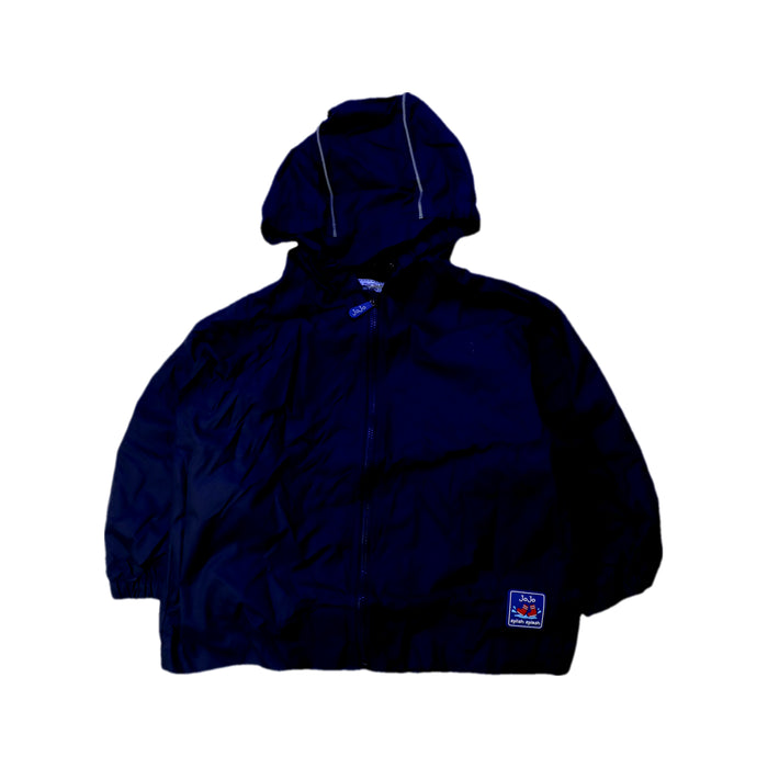 A Navy Rain Jackets from Jojo Maman Bébé in size 4T for boy. (Front View)