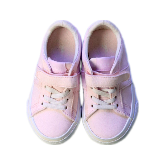 A Pink Sneakers from Polo Ralph Lauren in size 18-24M for girl. (Back View)