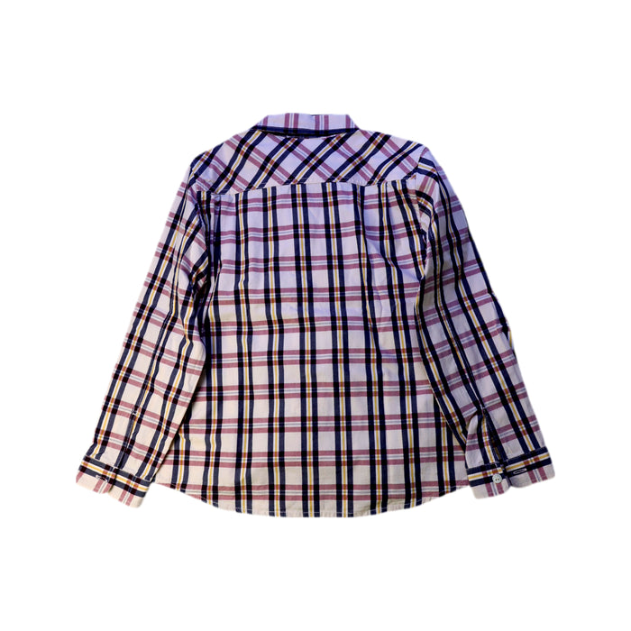 A White Long Sleeve Shirts from Bonpoint in size 6T for boy. (Back View)