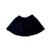 A Navy Mid Skirts from Bonpoint in size 6T for girl. (Front View)