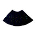 A Navy Mid Skirts from Bonpoint in size 6T for girl. (Back View)