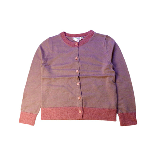 A Pink Cardigans from Bonpoint in size 6T for girl. (Front View)