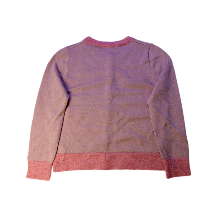 A Pink Cardigans from Bonpoint in size 6T for girl. (Back View)