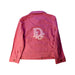 A Pink Lightweight Jackets from Dior in size 5T for girl. (Back View)