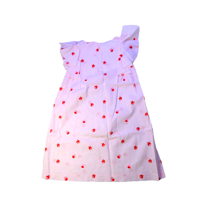 A White Sleeveless Dresses from Jacadi in size 8Y for girl. (Back View)