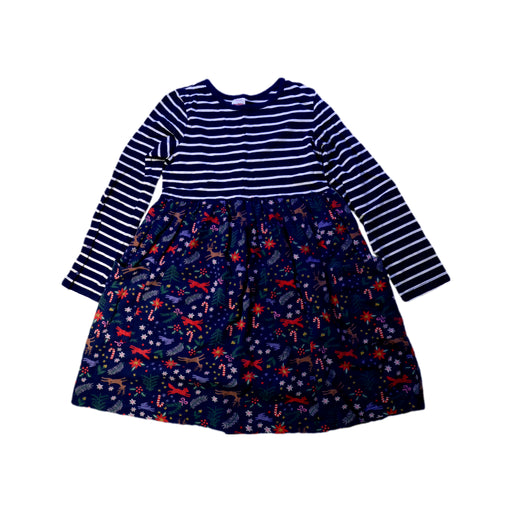 A Multicolour Long Sleeve Dresses from Hanna Andersson in size 8Y for girl. (Front View)