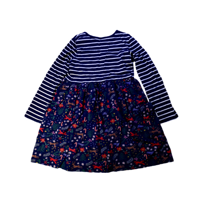 A Multicolour Long Sleeve Dresses from Hanna Andersson in size 8Y for girl. (Back View)