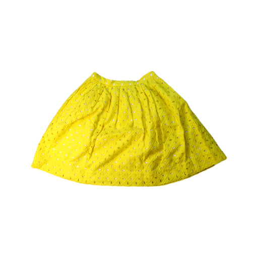 A Yellow Short Skirts from Bonpoint in size 6T for girl. (Front View)