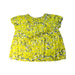 A Yellow Short Sleeve Tops from Bonpoint in size 6T for girl. (Front View)