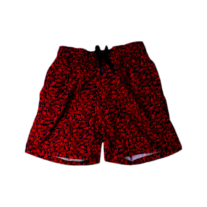A Red Swim Shorts from Vilebrequin in size 6T for boy. (Front View)