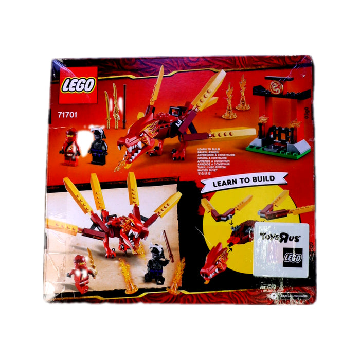 A Red Lego & Building Blocks from LEGO in size O/S for neutral. (Back View)