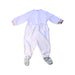 A White Onesies from Chicco in size 3-6M for boy. (Back View)