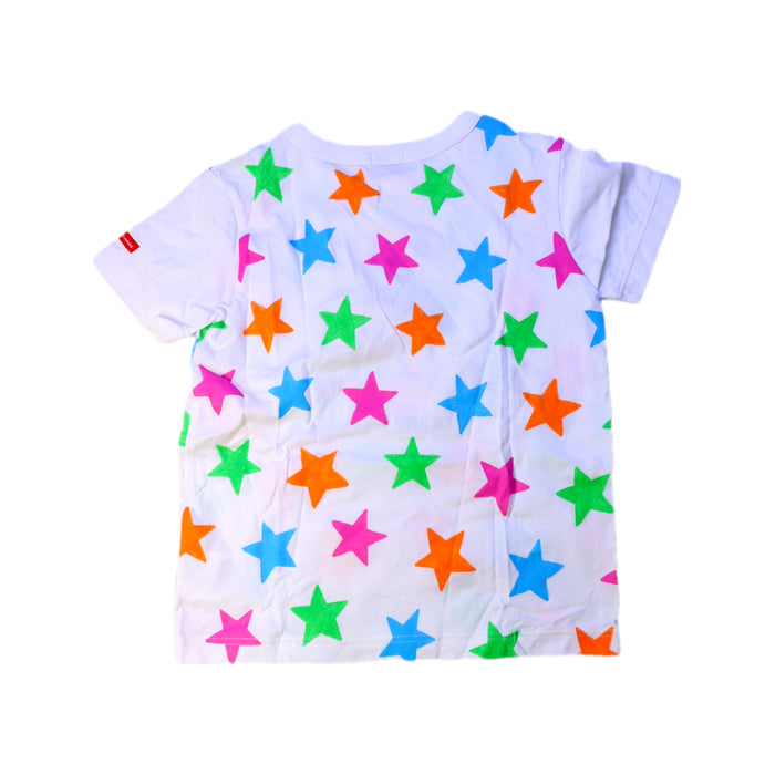 A Multicolour Short Sleeve T Shirts from Miki House in size 4T for boy. (Back View)